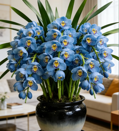 👑 Královna orchidejí – cibulky cymbidia s dlouhou životností