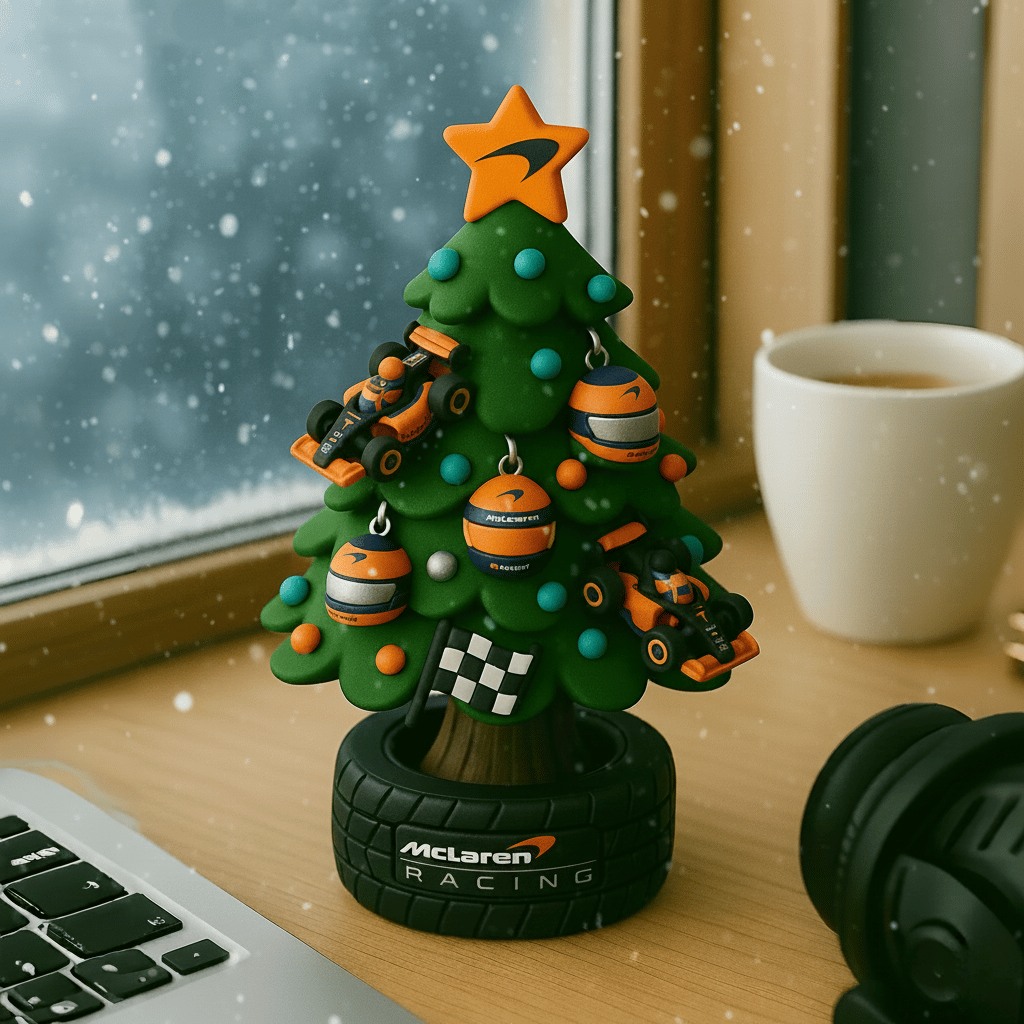 🎄🏎️ Miniaturní vánoční stromeček ve stylu týmu F1