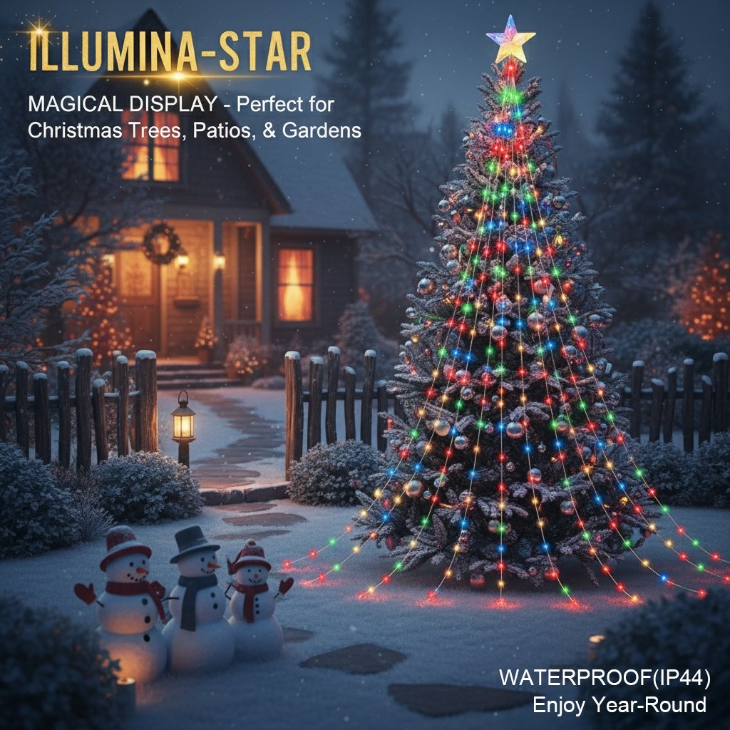 🎁Předčasný vánoční výprodej 50% SLEVA🎄Vánoční osvětlení Starlight Cascade
