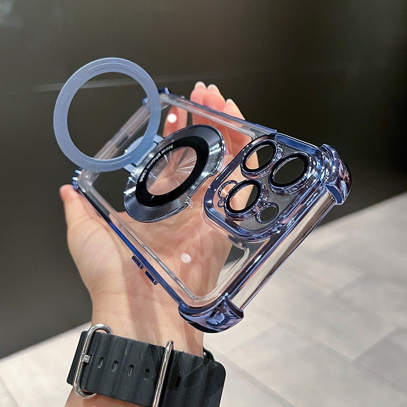 Pouzdro proti pádu s magnetickým držákem pro iPhone