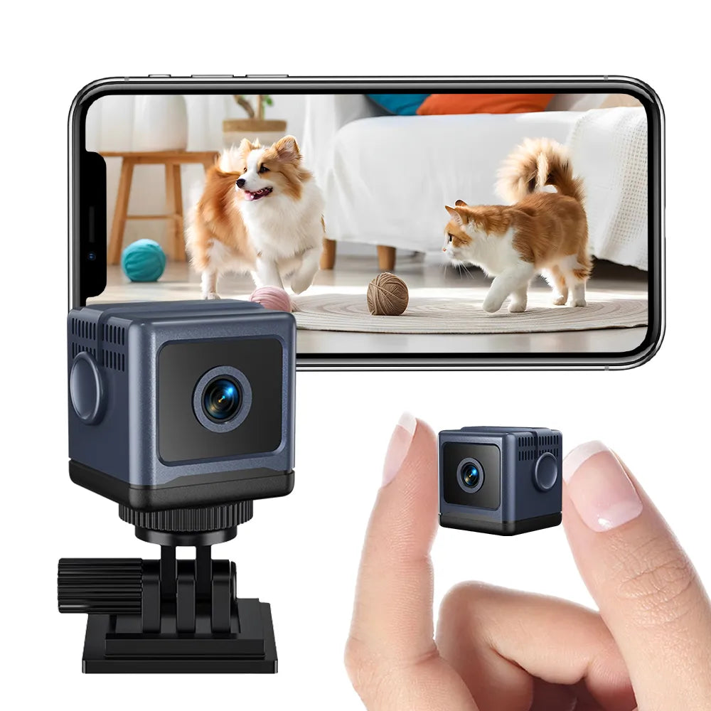 W03 Chytrá WiFi bezpečnostní kamera – 1080P HD, noční vidění, detekce pohybu, nízká spotřeba energie