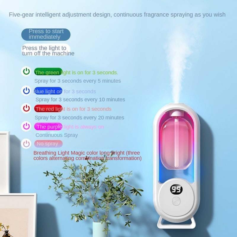 Chytrý difuzér vůně AromaGlow 360° – dlouhotrvající svěžest