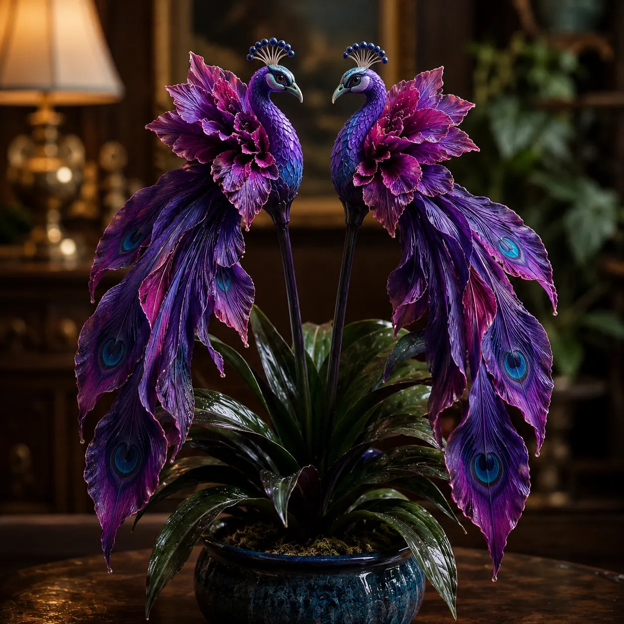 🦚 Cibulky orchidejí Peacock – Živoucí klenot ✨