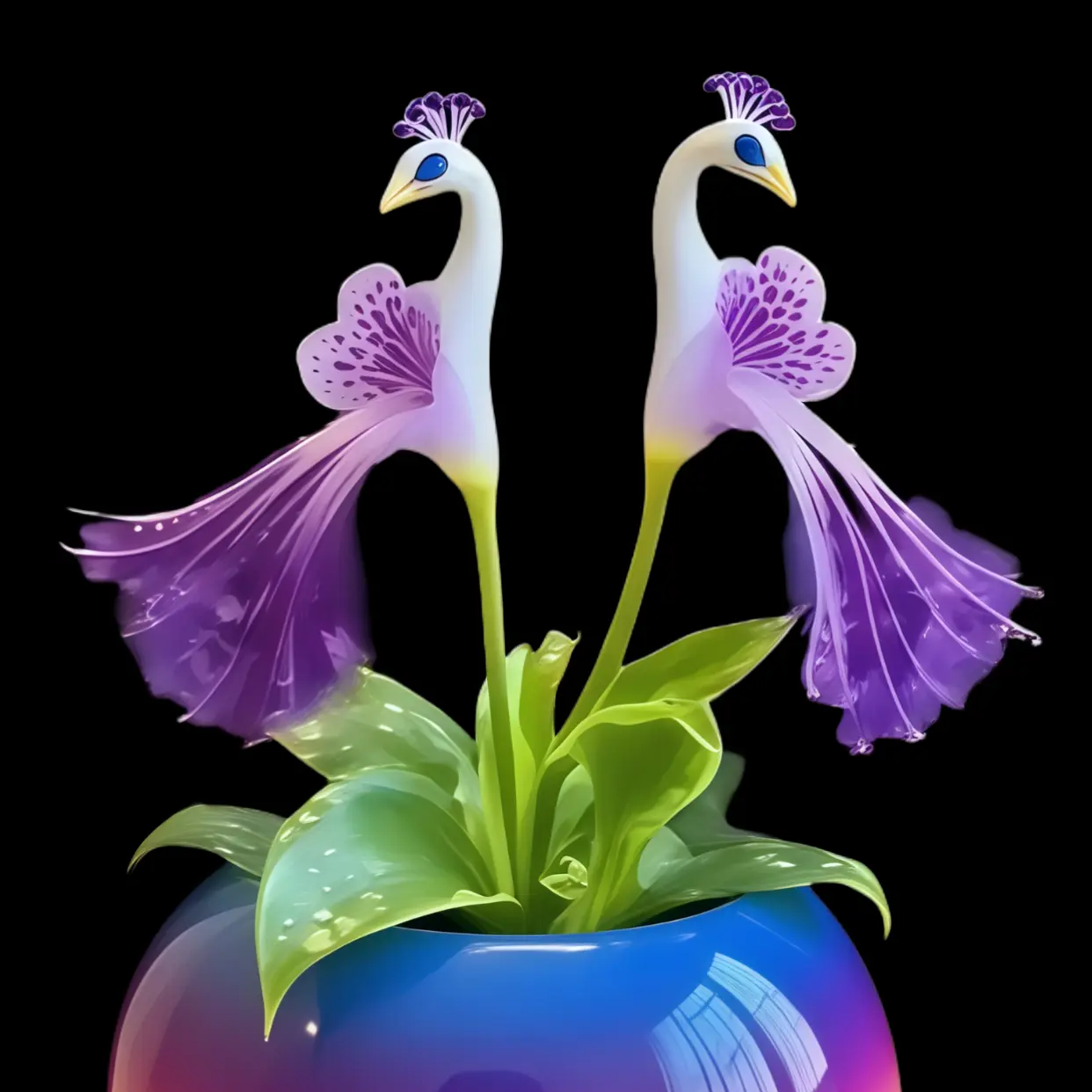 🦚 Páví orchidej