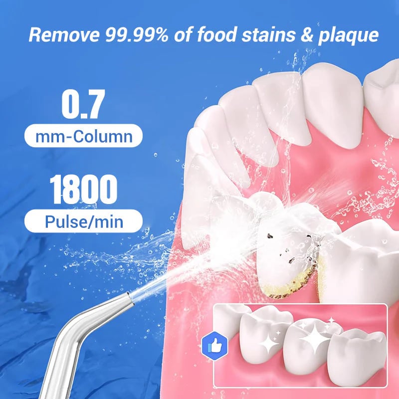 🦷 Přenosný ústní irigátor a dentální nit