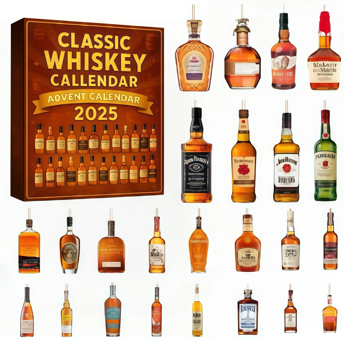 🔥 Adventní kalendář whisky 2025