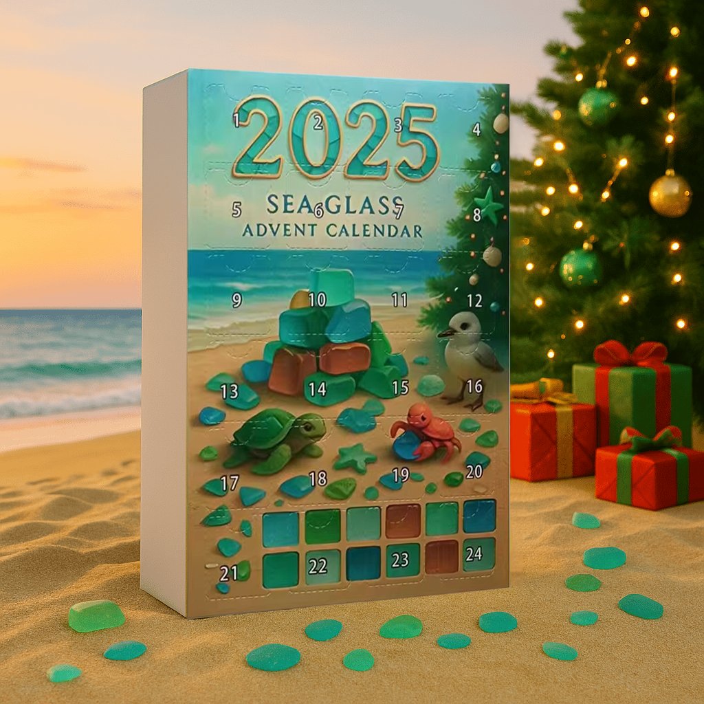 🌊✨Akrylový adventní kalendář s efektem vánočního stromečku 🎄❄️
