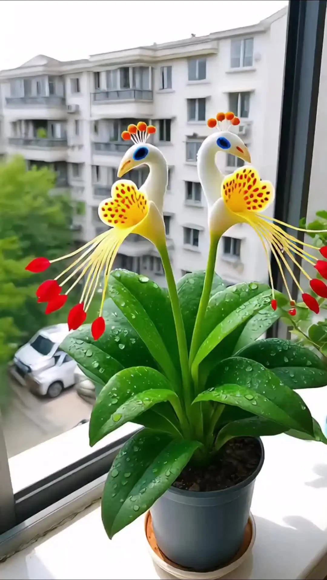🦚 Páví orchidej