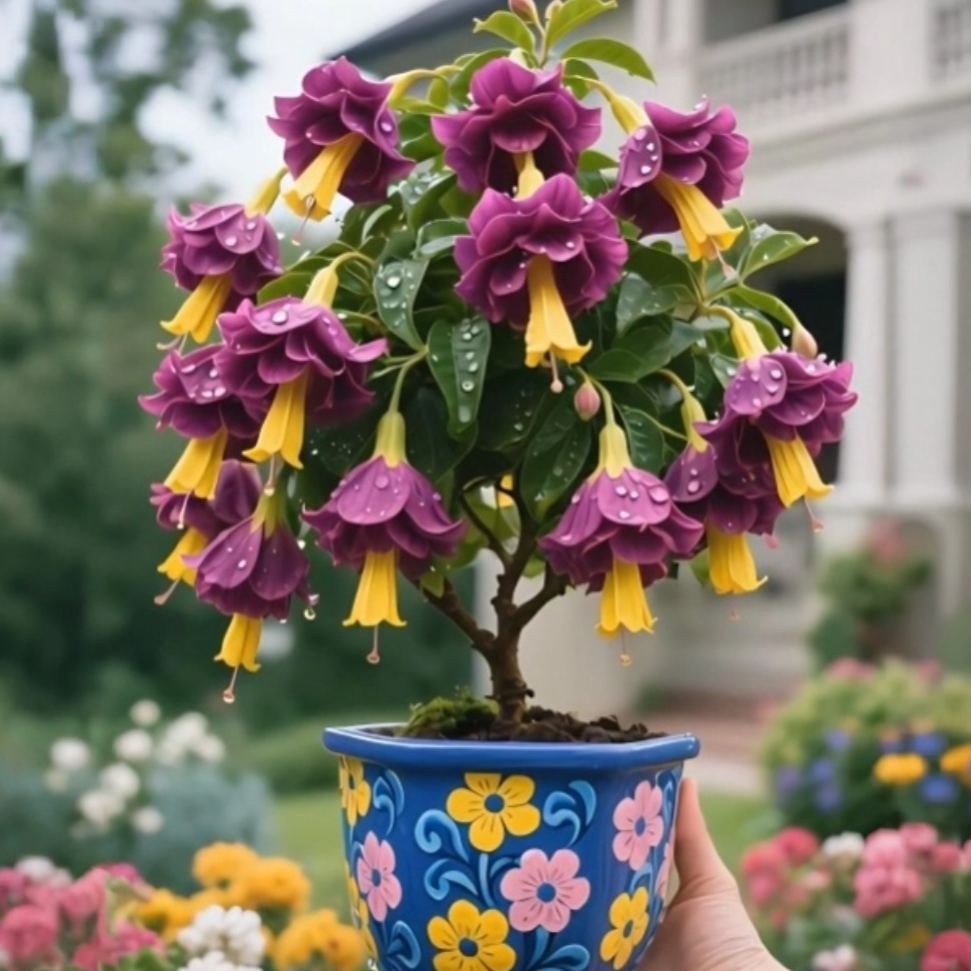 🎐 Proměňte stinná místa s plnými fuchsiovými rostlinami, které se vyznačují sytou barvou a vzdušnými, elegantními květy🪄