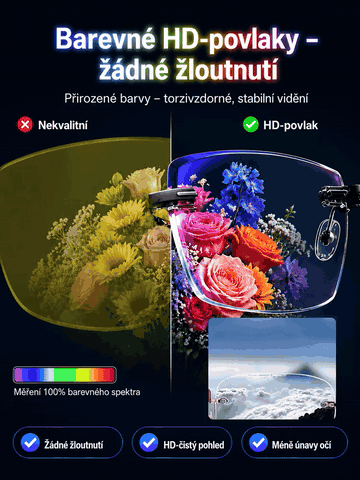 Ultra lehké diamantové bezerámové brýle