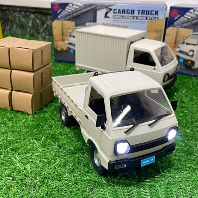 🔥🎁 Dálkově ovládaná, dobíjecí hračka na přepravu kontejnerů 🎮🚚