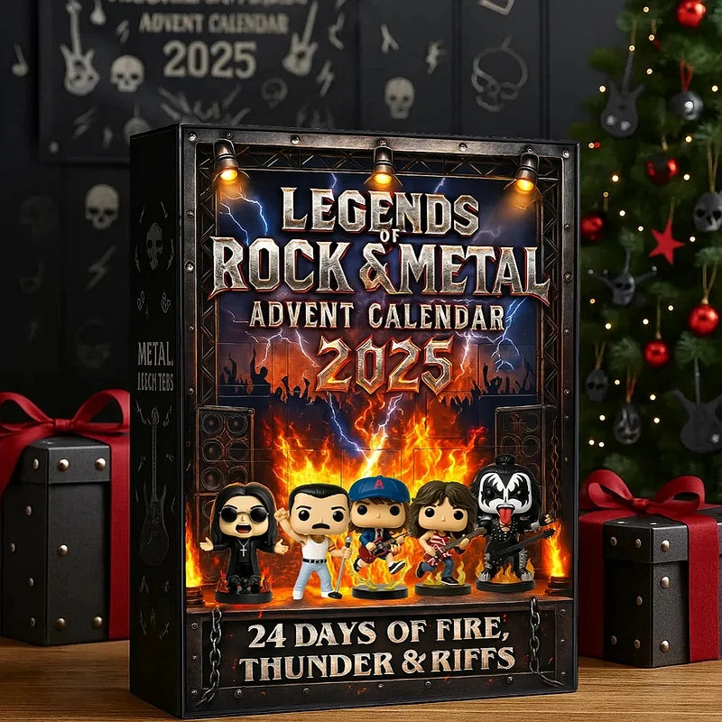 Adventní kalendář Rock Legends 2025