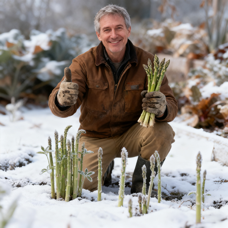 🌱 Vypěstujte si vlastní chřest ze semínka – čerstvý, chutný a s dlouhou trvanlivostí 👑