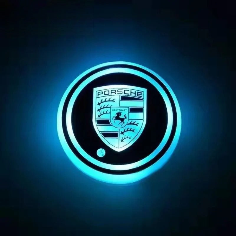 2ks LED podtácků do auta