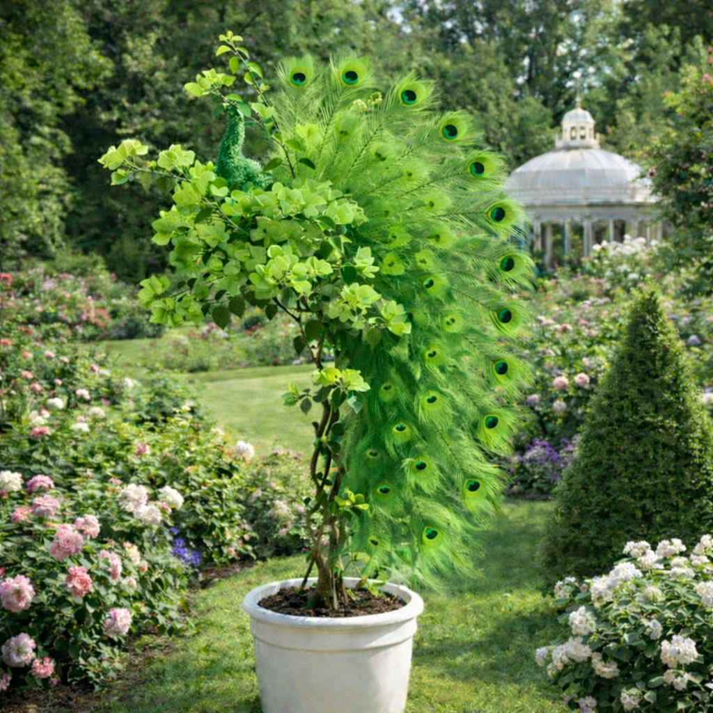 🦚Semena popínavé rostliny Peacock Bougainvillea – Zkrášlete svou zahradu elegantními květy pavího květu
