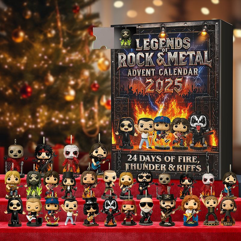 Adventní kalendář Rock Legends 2025