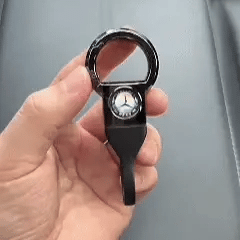 Taktická rychloupínací klíčenka SnapLock™ – kovový přívěsek na klíče od auta bez šroubů s odolným TPU popruhem
