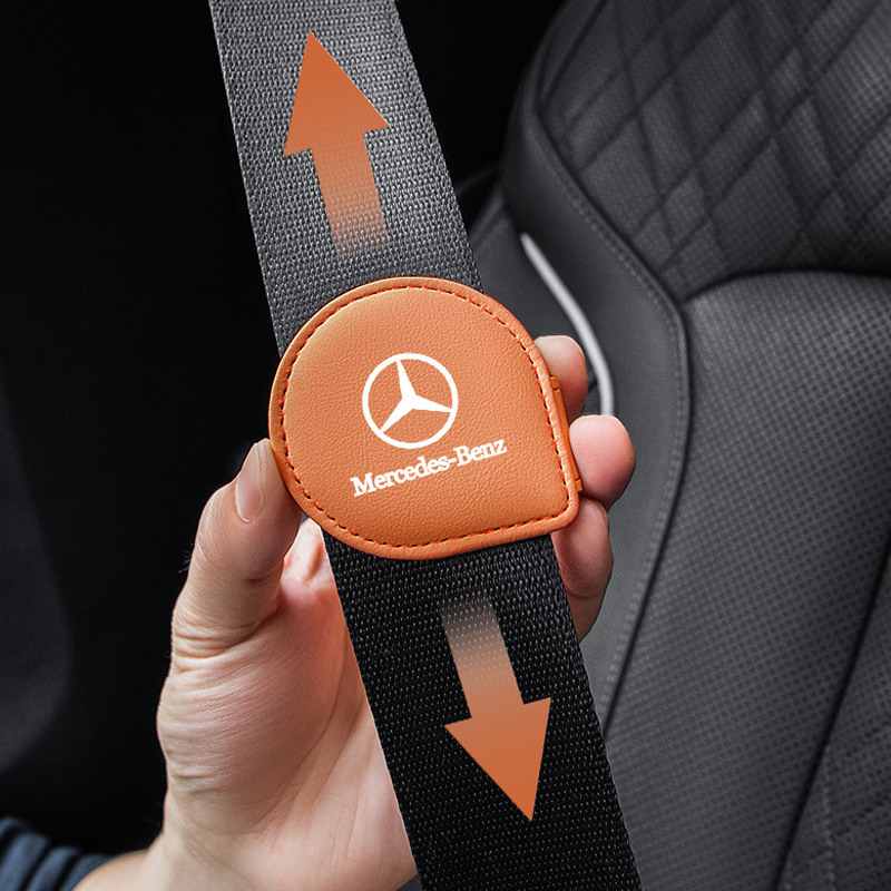 Nastavovač bezpečnostního pásu LuxeHold – prémiová hovězí kůže a personalizace loga