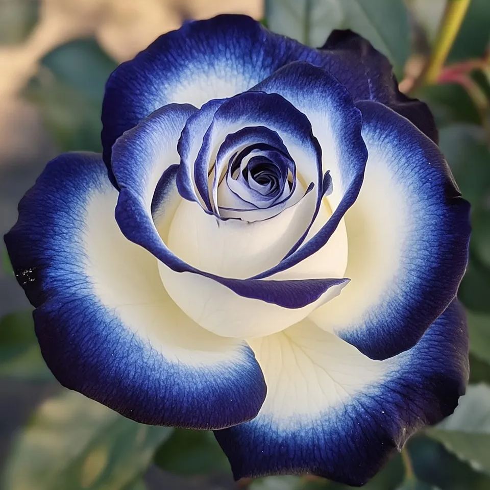 Vzácná růže Blue Moon 🌌 a vícebarevná krajková růže 🌈🌹