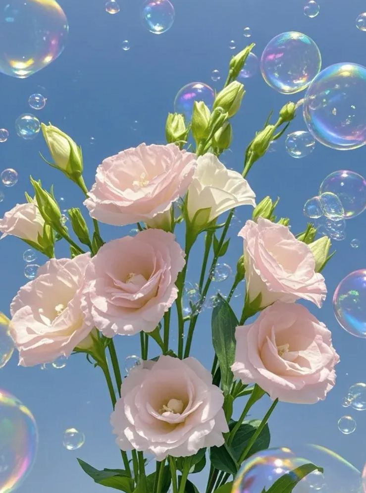 💐Lisianthus – Nadčasová krása, věčná láska💫