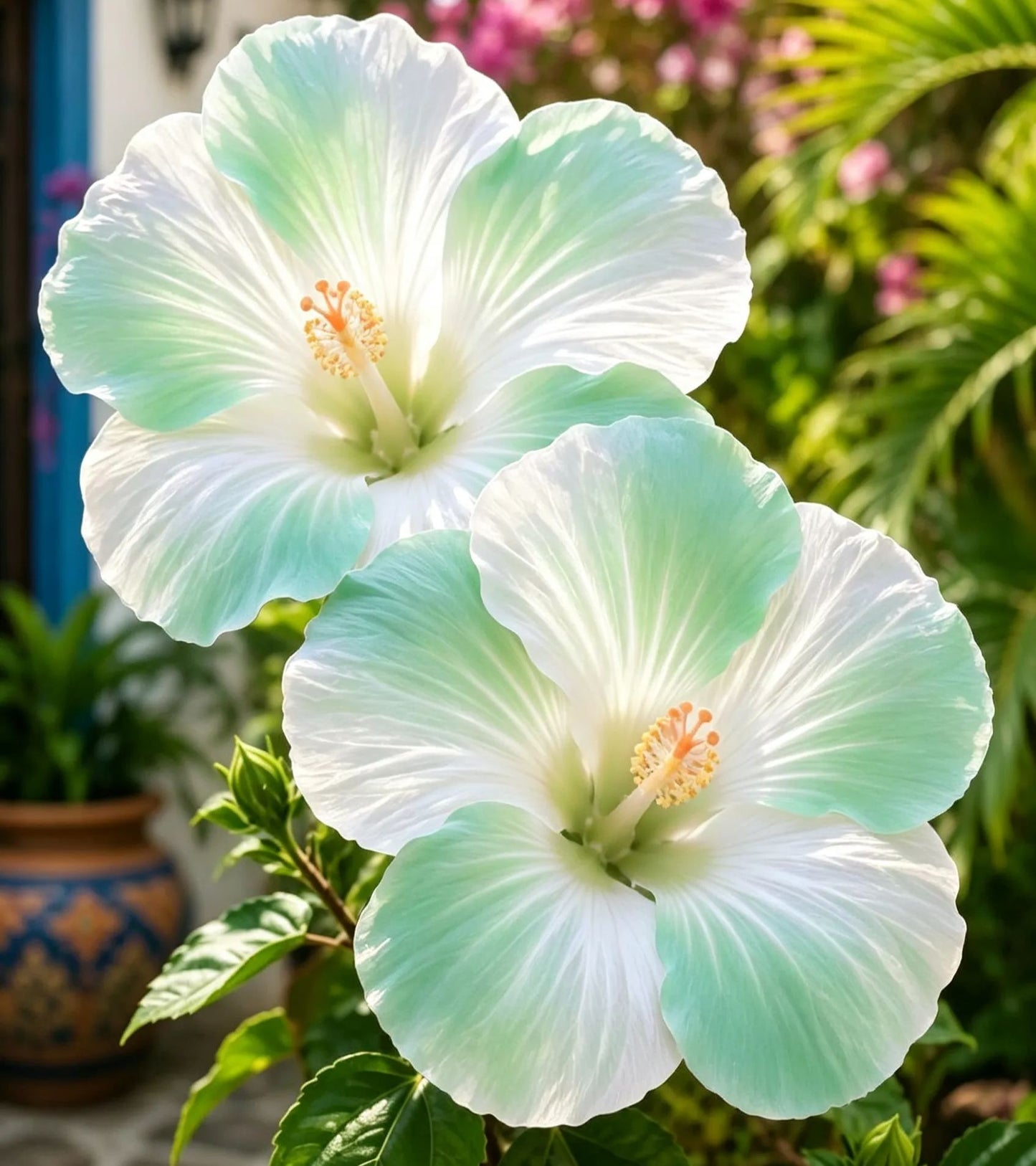 Vzácné cibule ibišku – květináče, balkon, zimní výsadba