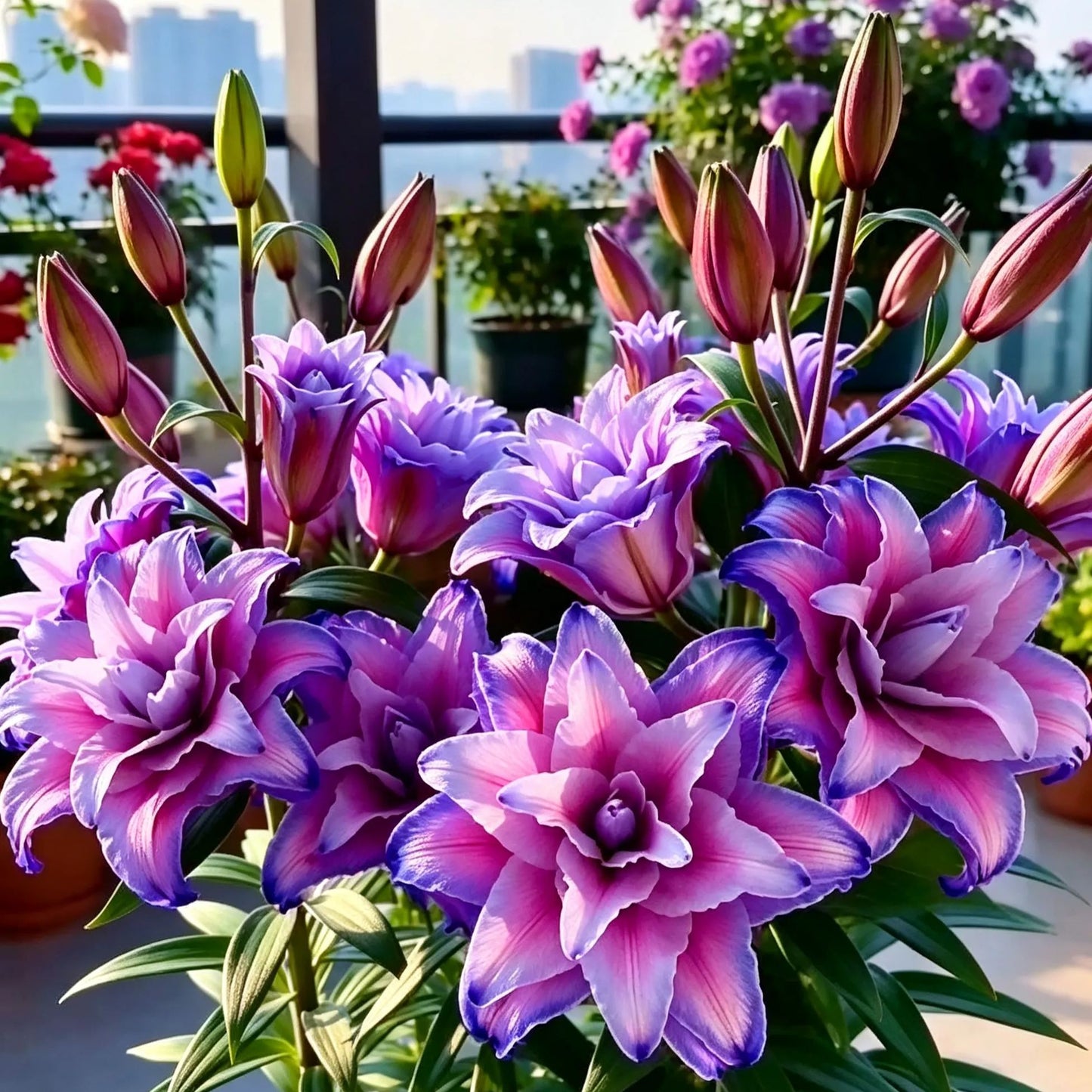 Černá magická lilie🌺Cibulky parfémovaných lilií – svěží a sladké