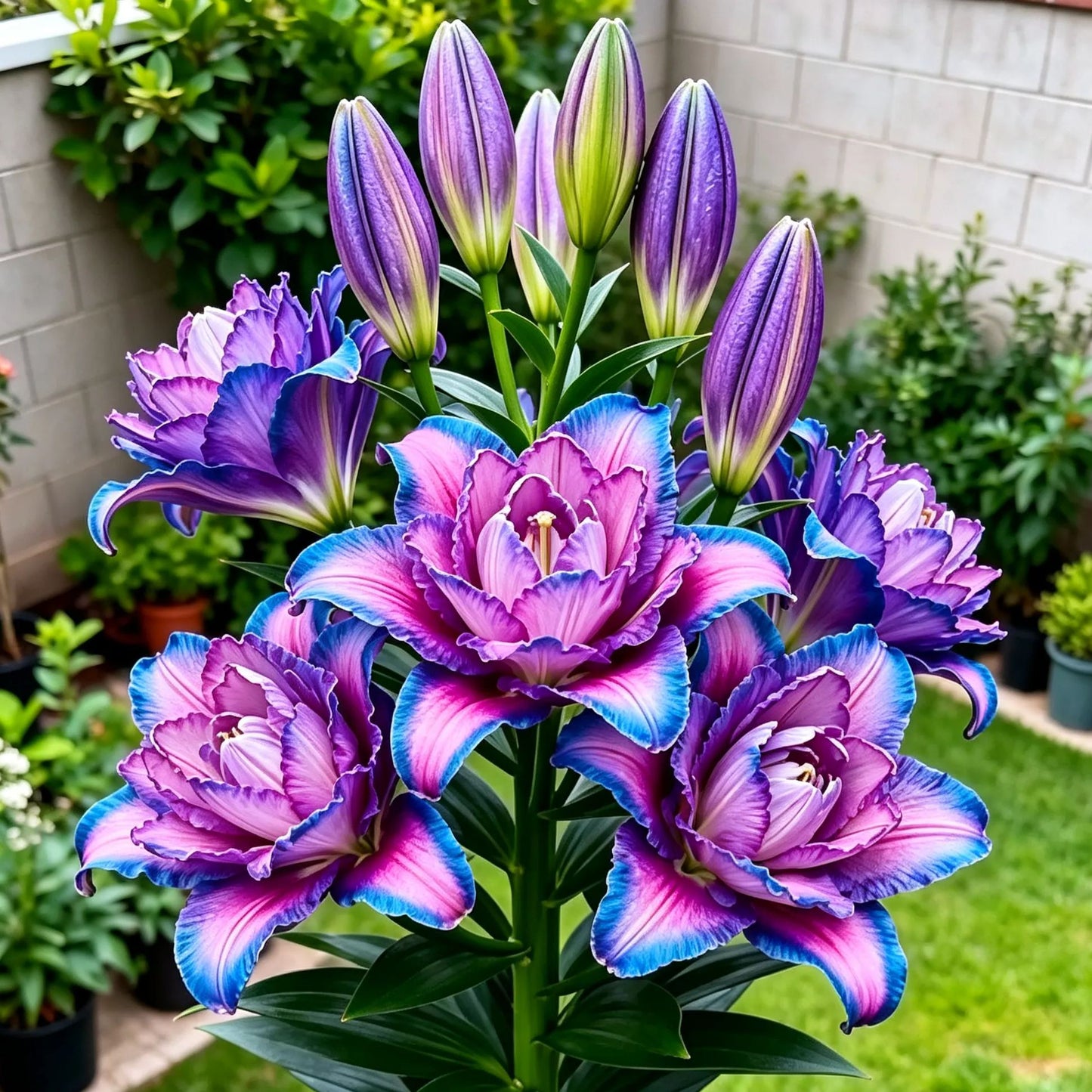 Černá magická lilie🌺Cibulky parfémovaných lilií – svěží a sladké