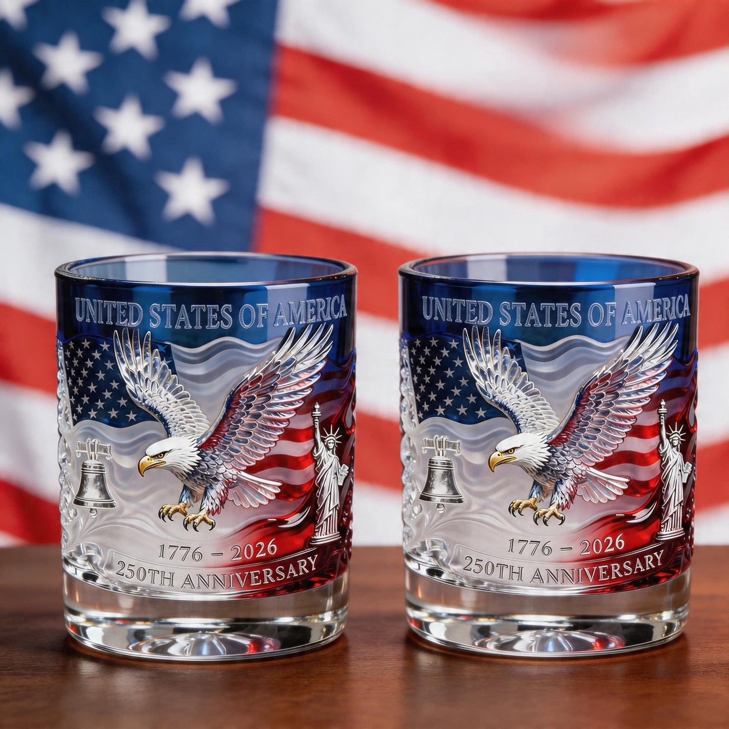Limitovaná edice pamětního skla k 250. výročí USA z roku 2026 – edice Heritage 1776-2026