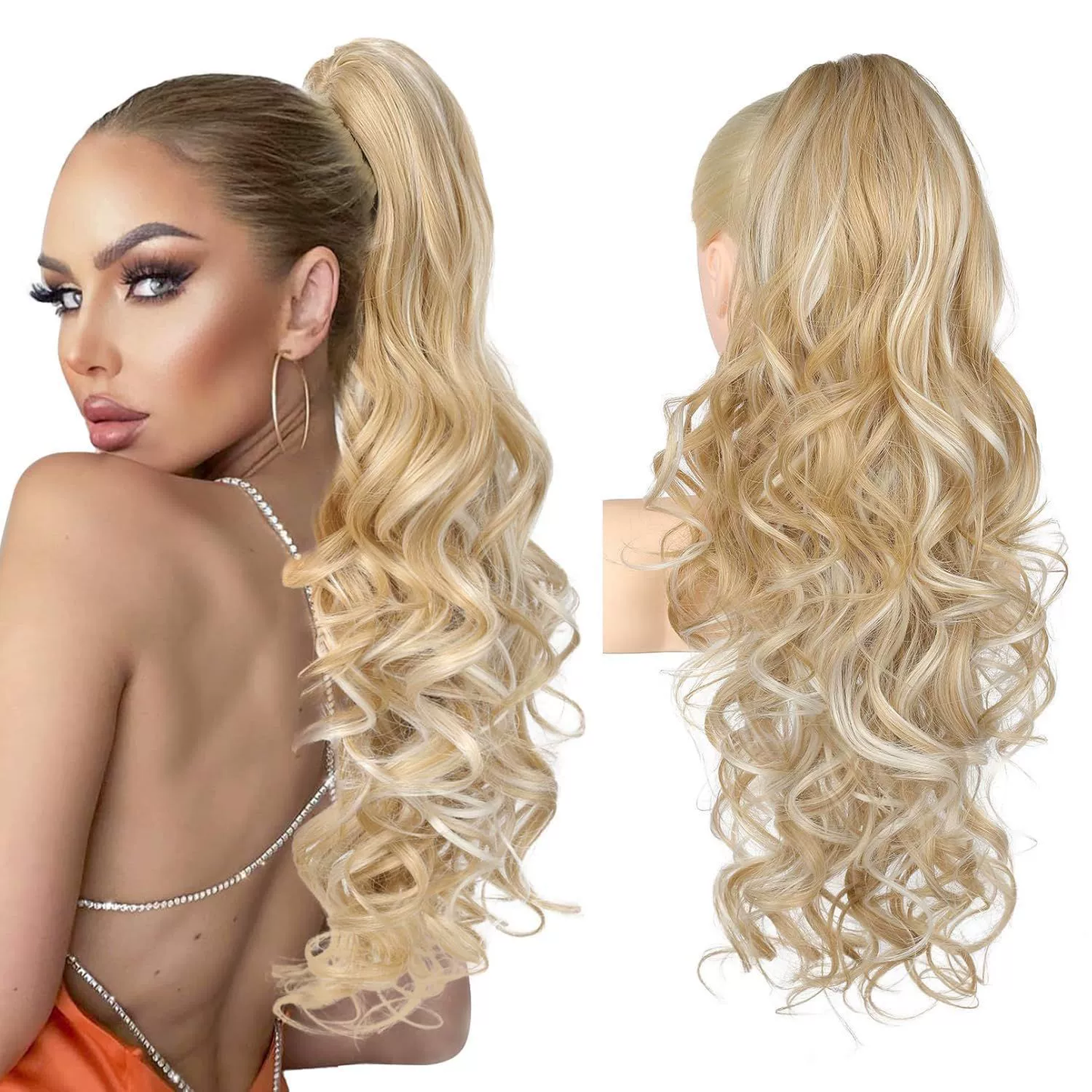 🔥 Časově omezená akce – sleva 50 % 👩💕 Clip-in prodlužování vlasů do culíku 🙋‍♀️