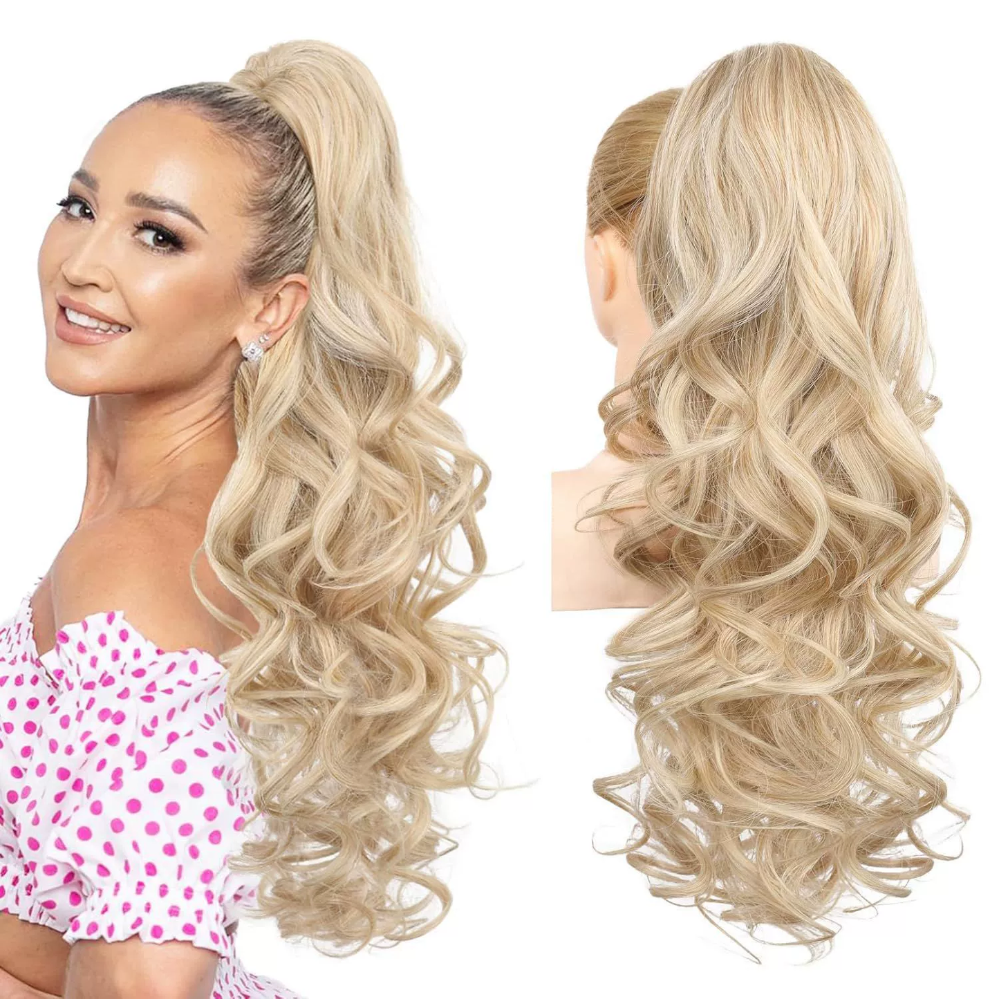 🔥 Časově omezená akce – sleva 50 % 👩💕 Clip-in prodlužování vlasů do culíku 🙋‍♀️