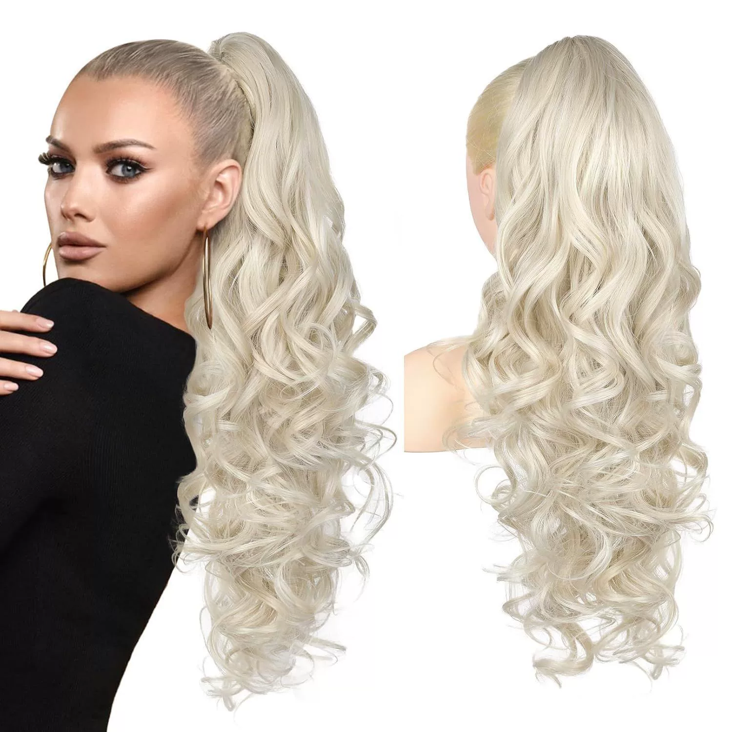 🔥 Časově omezená akce – sleva 50 % 👩💕 Clip-in prodlužování vlasů do culíku 🙋‍♀️