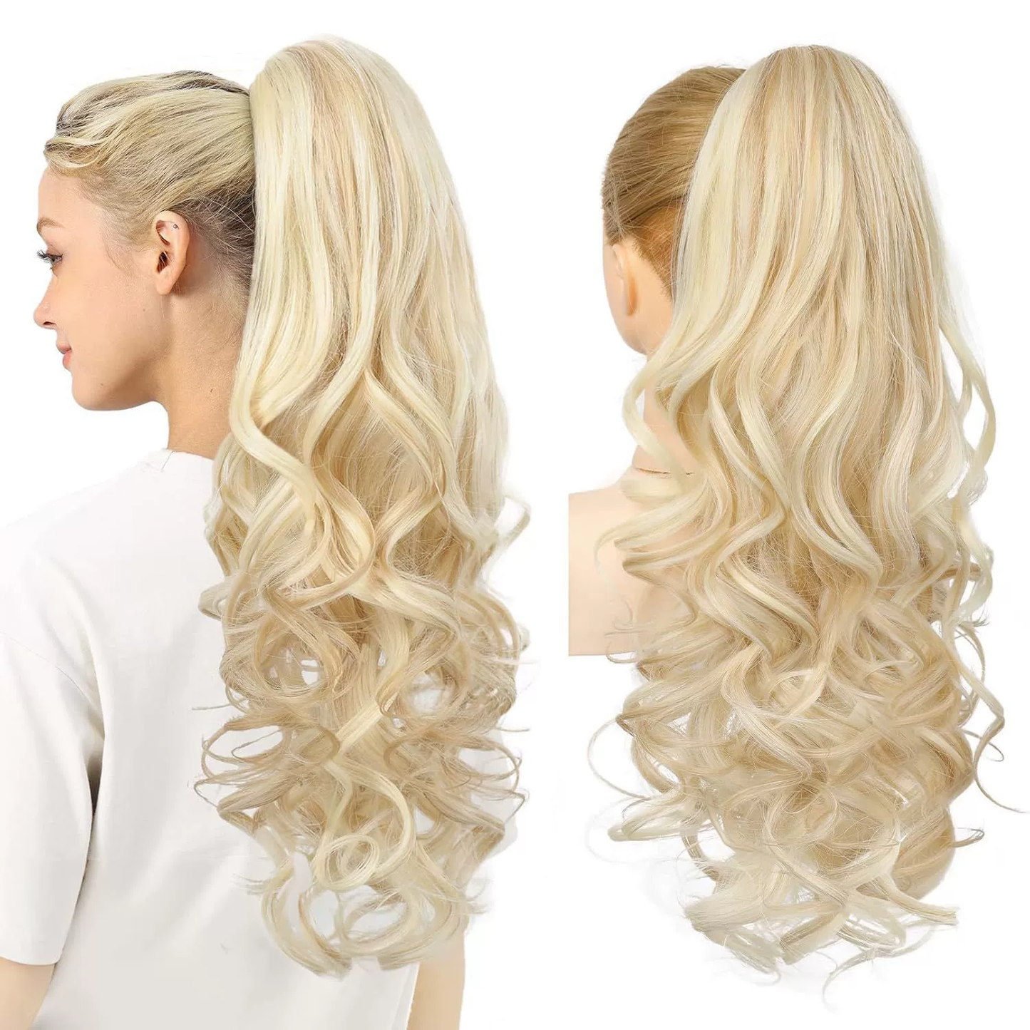 🔥 Časově omezená akce – sleva 50 % 👩💕 Clip-in prodlužování vlasů do culíku 🙋‍♀️