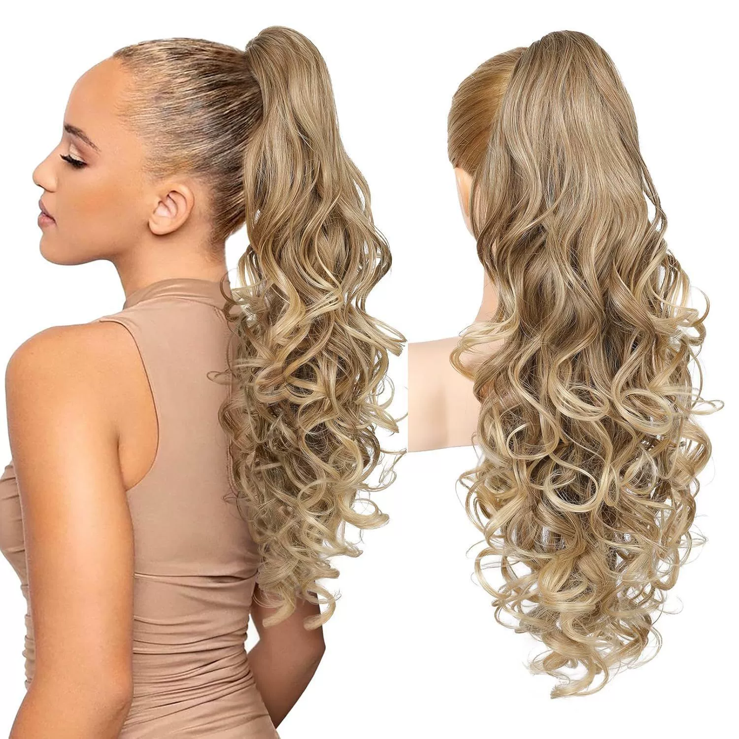 🔥 Časově omezená akce – sleva 50 % 👩💕 Clip-in prodlužování vlasů do culíku 🙋‍♀️