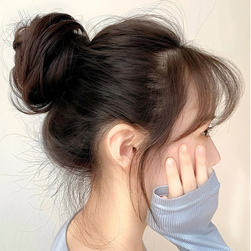 【✨ Rychlá změna účesu】💖 Simulační vlasové doplňky s parukou