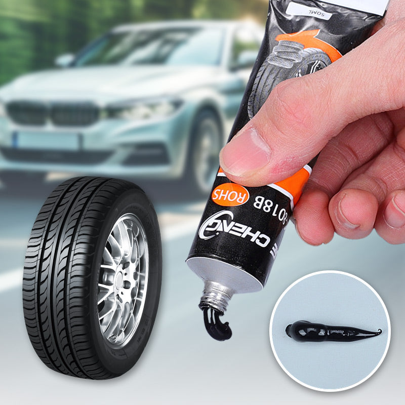 【✨Kupte 2 a získejte 1 zdarma】🚗Vodotěsné lepidlo na opravu pneumatik odolné proti vysokým teplotám