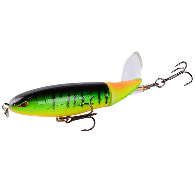 🔥1+1 zdarma🔥Plovoucí rybářská nástraha s přívlačí a ocasem na prach🎣