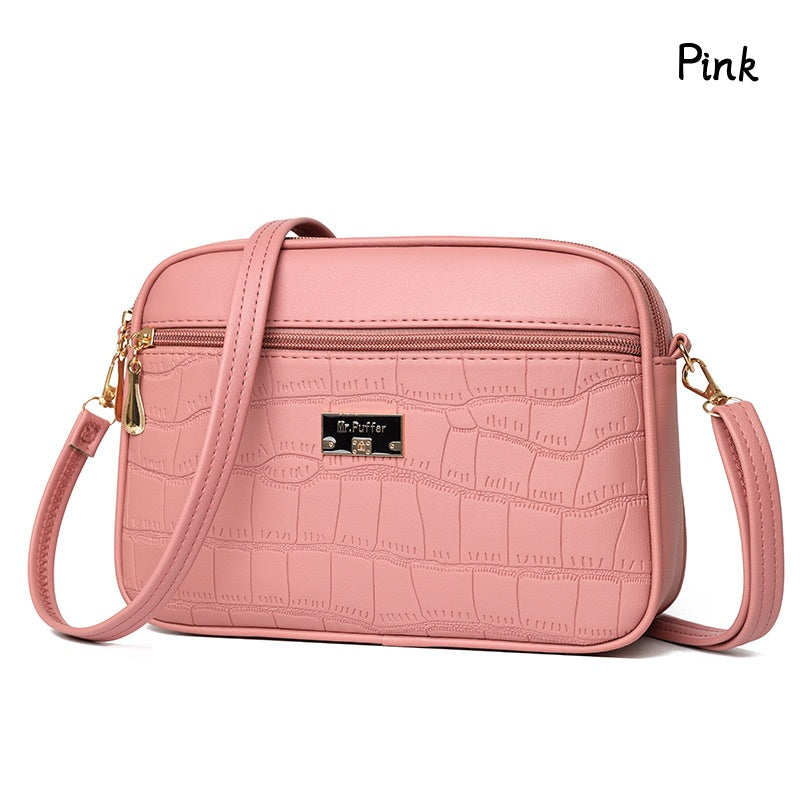 💗Módní, jednoduchá dámská crossbody kabelka