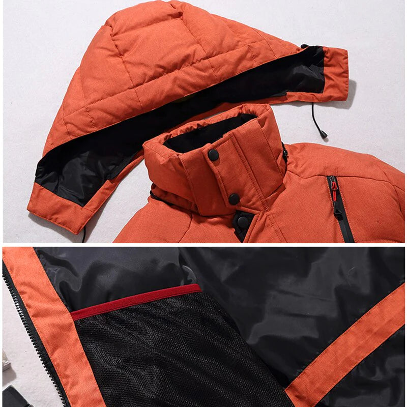 🔥Pánský zimní zateplený kabát🧥