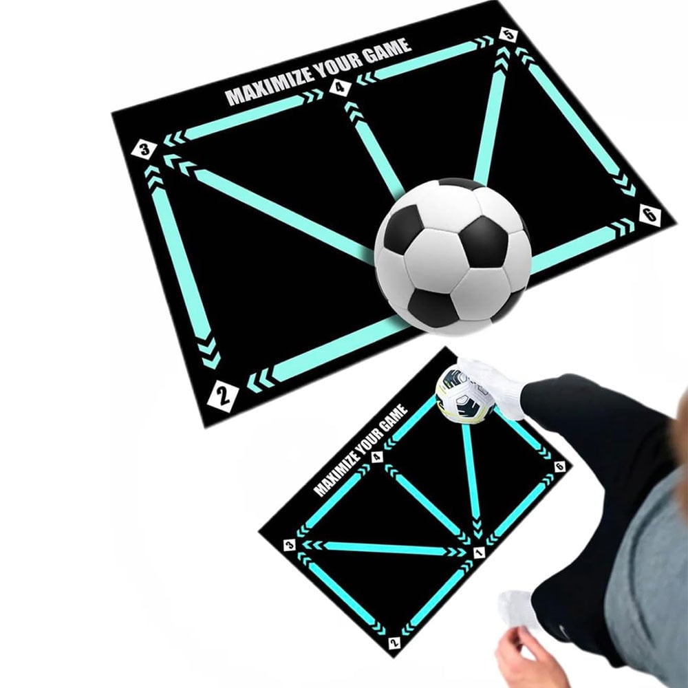 🔥⚽Pro všechny úrovně fotbalových tréninkových podložek Protiskluzové, tiché
