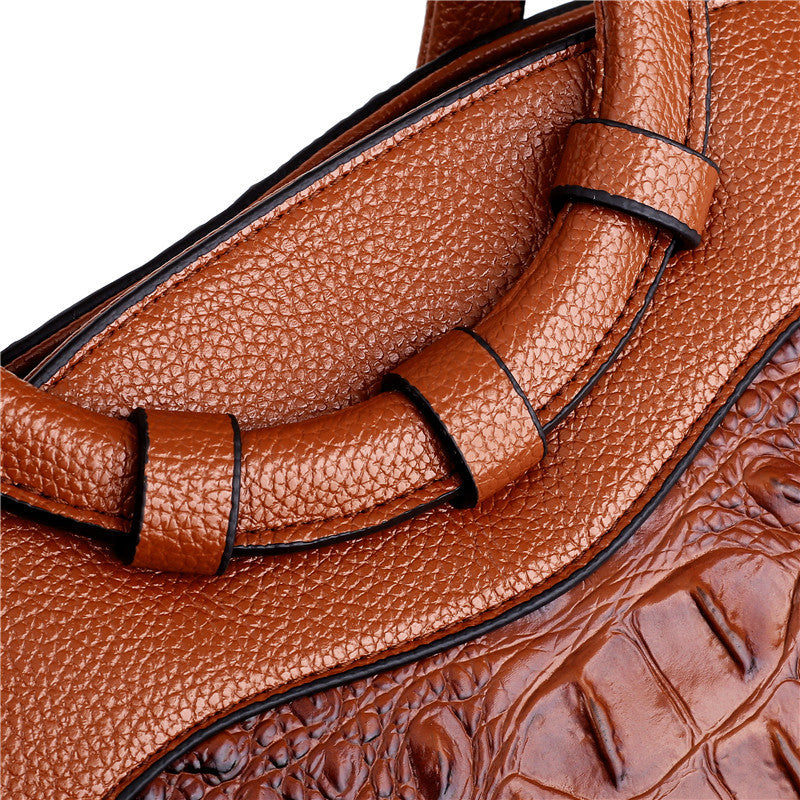 【✨ Nové produkty 2025】👜 Kabelka s krokodýlím potiskem