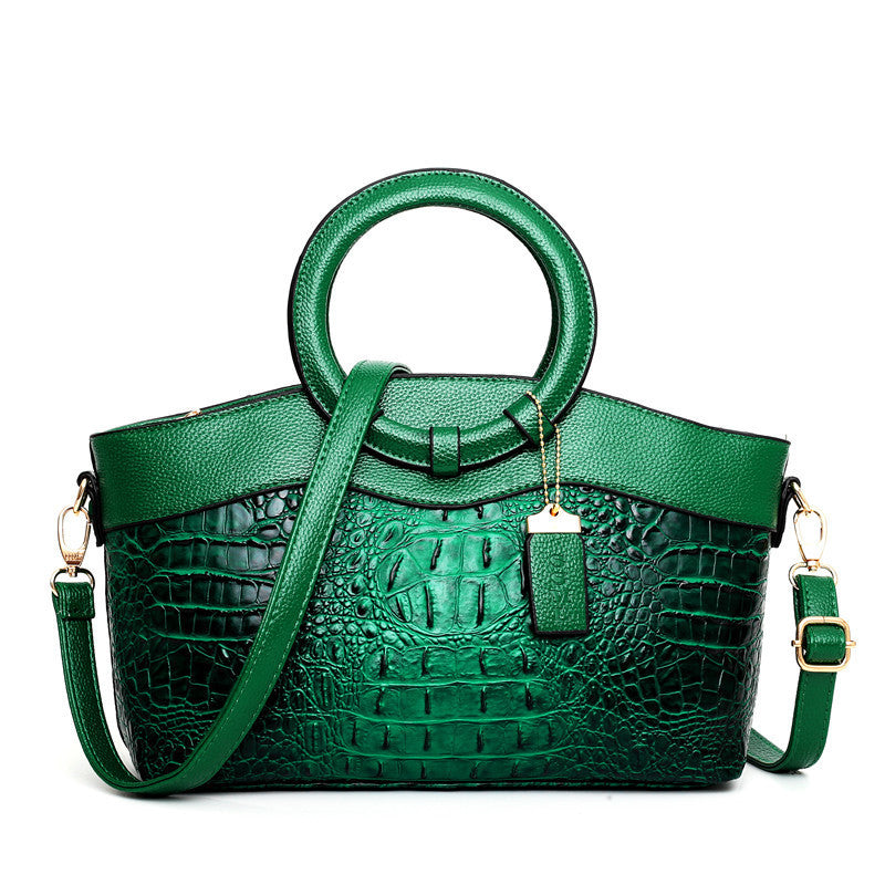 【✨ Nové produkty 2025】👜 Kabelka s krokodýlím potiskem