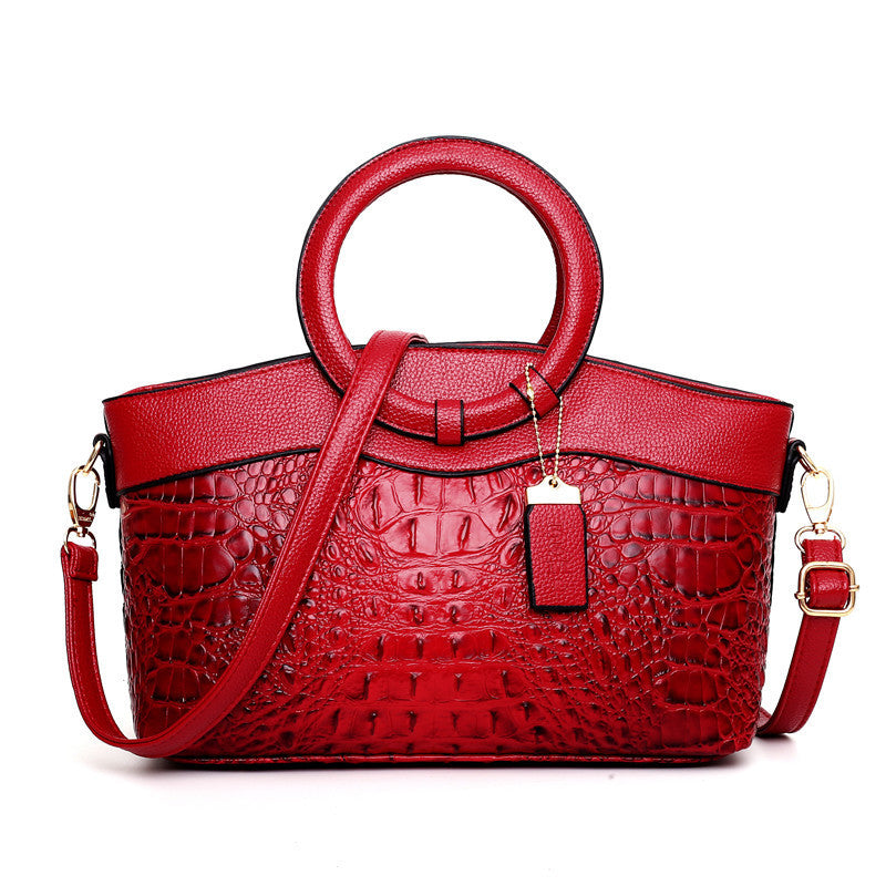 【✨ Nové produkty 2025】👜 Kabelka s krokodýlím potiskem