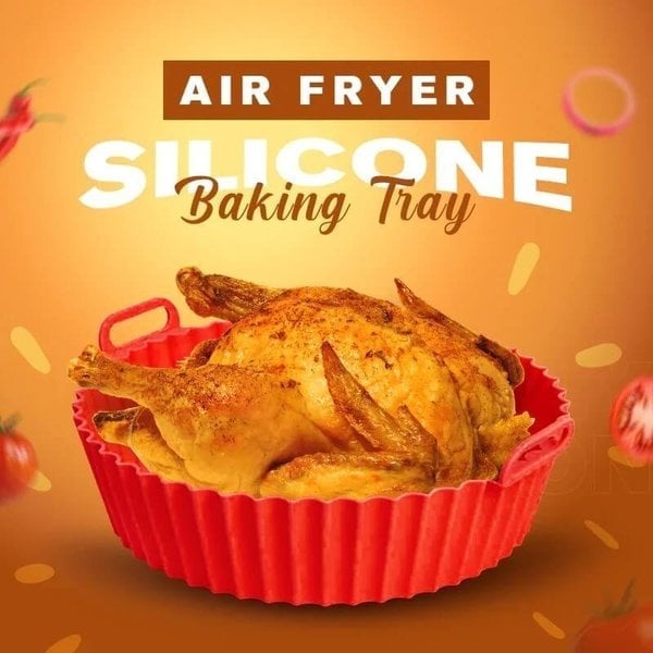 🔥 Při koupi 3 získáte 2 zdarma 🔥Silikonový pečicí plech Air Fryer🥘