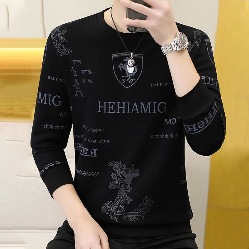 🔥Pánský volný business top s kulatým výstřihem