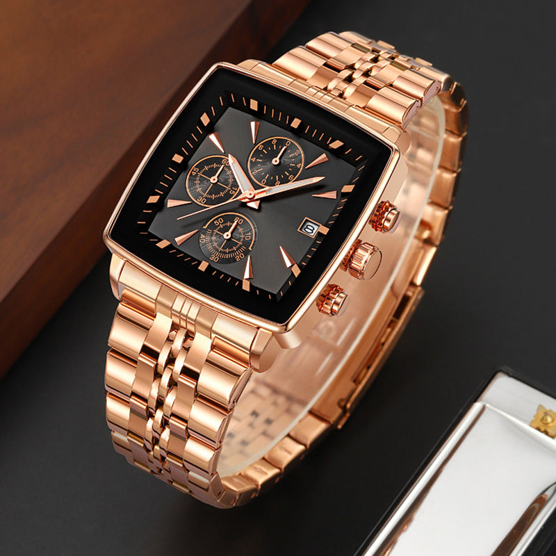 ⌚Multifunkční vodotěsné quartzové hodinky pro muže