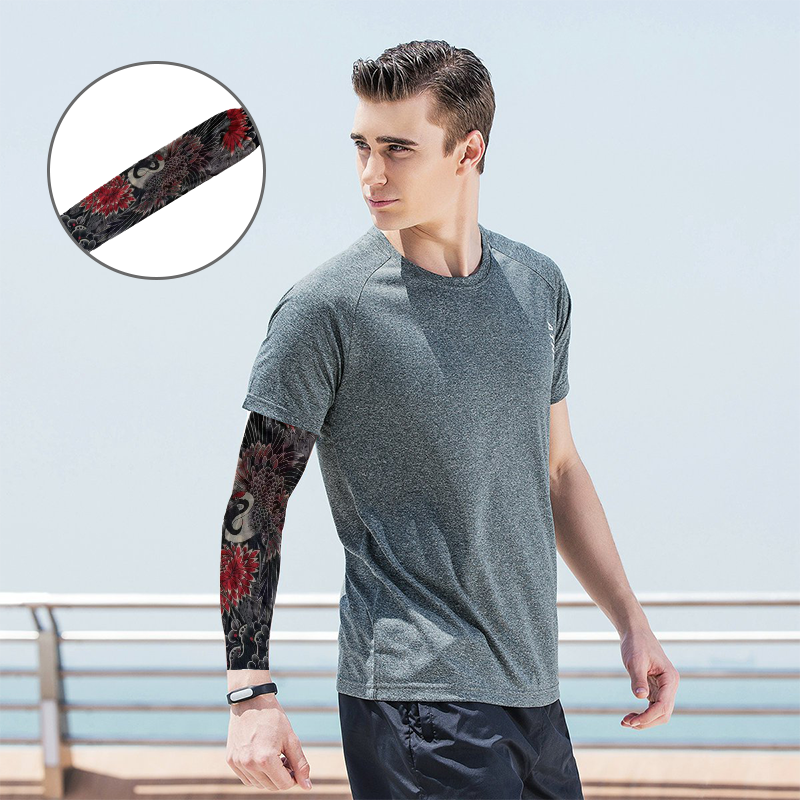 🔥Nový trend ❤️‍🔥 Ultratenké rukávy s tetovacím vzorem