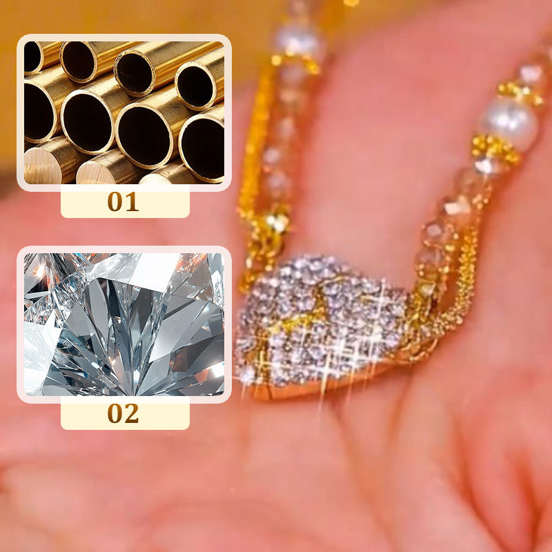 ⏳Časově omezená speciální nabídka⏰Párované náhrdelníky s přívěskem ve tvaru srdce s magnetem💖
