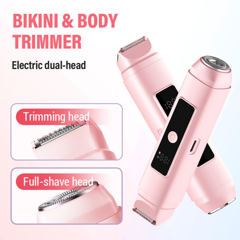 Elektrický dvouramenný epilátor na bikiny a tělo