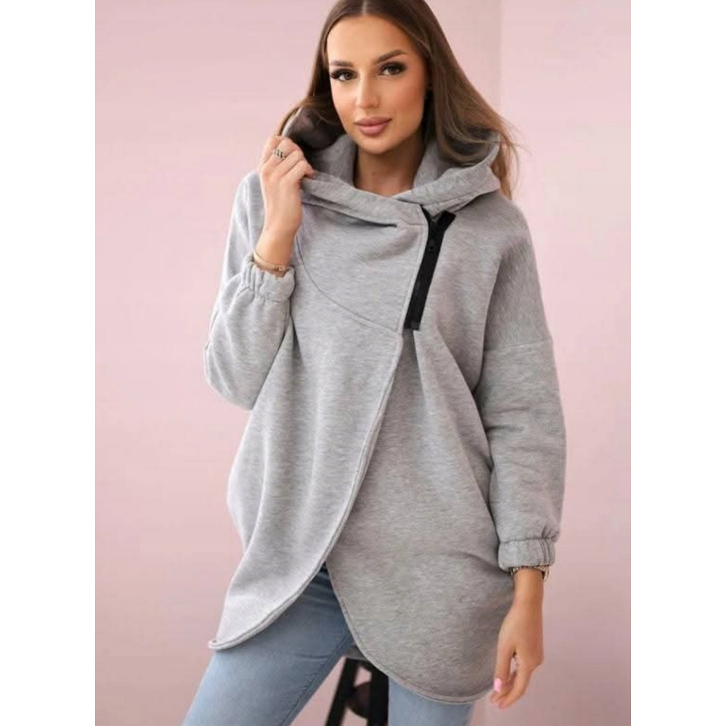 😍 (S-4XL) 🌼 Dámská silná oversized mikina s kapucí