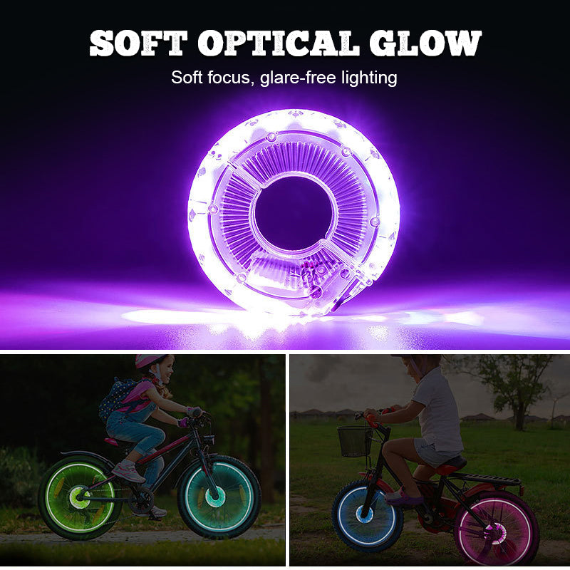 🌈 Barevné světlo na náboji kola 🚴‍♂️💡